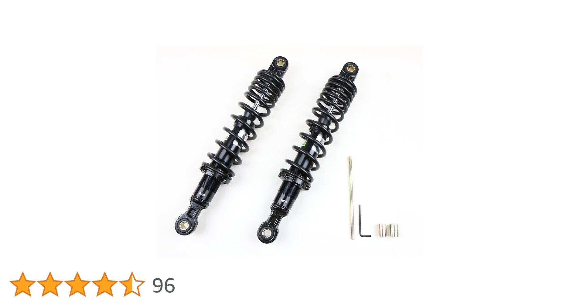 Amazon | YSS DTGガスハイブリッドリヤショック 340mm ブラック